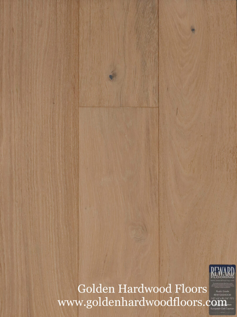 Prefinished Engineered Hardwood Flooring Shores European Oak Cayman 1/2 ...